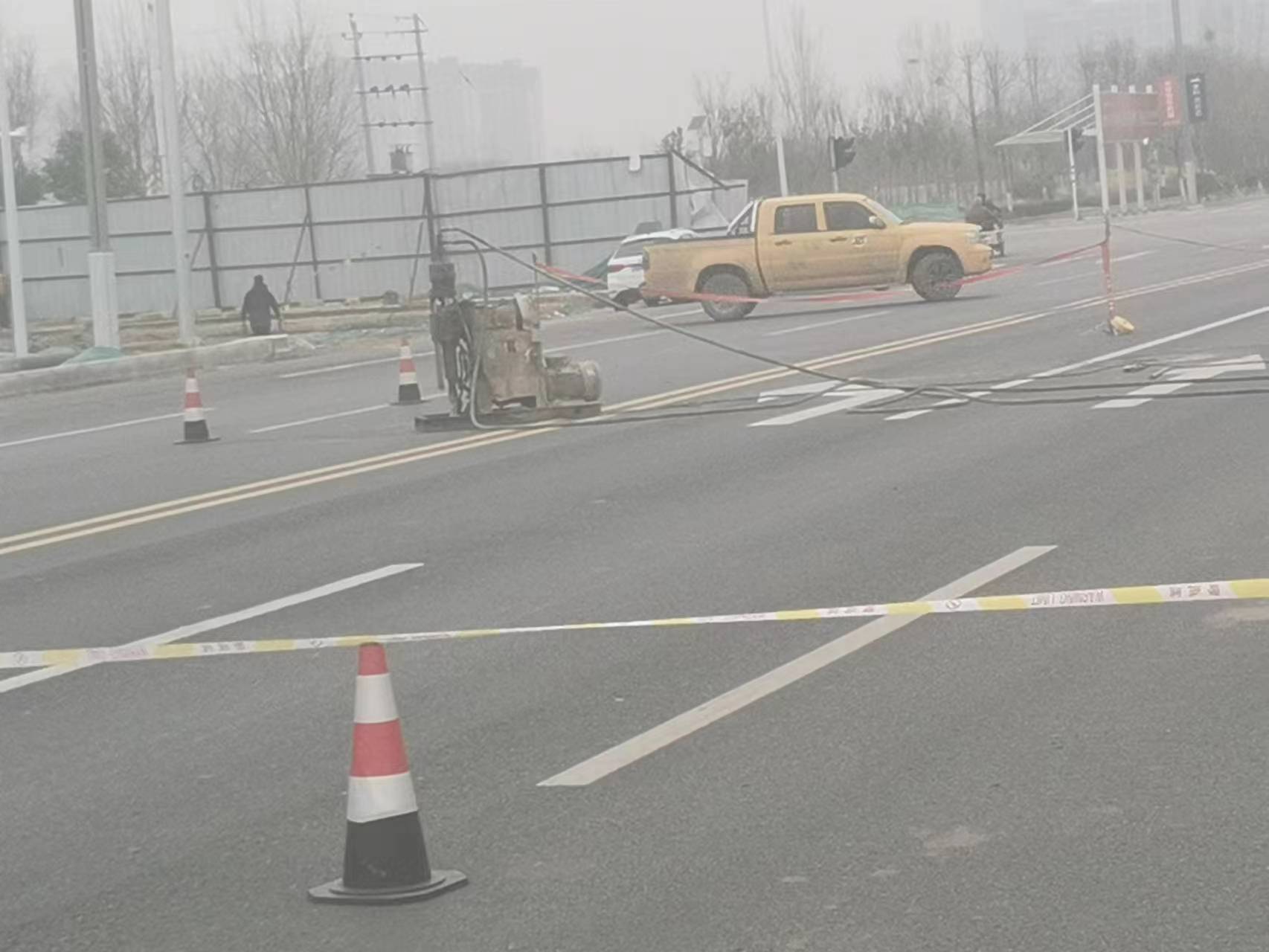 正定马路注浆